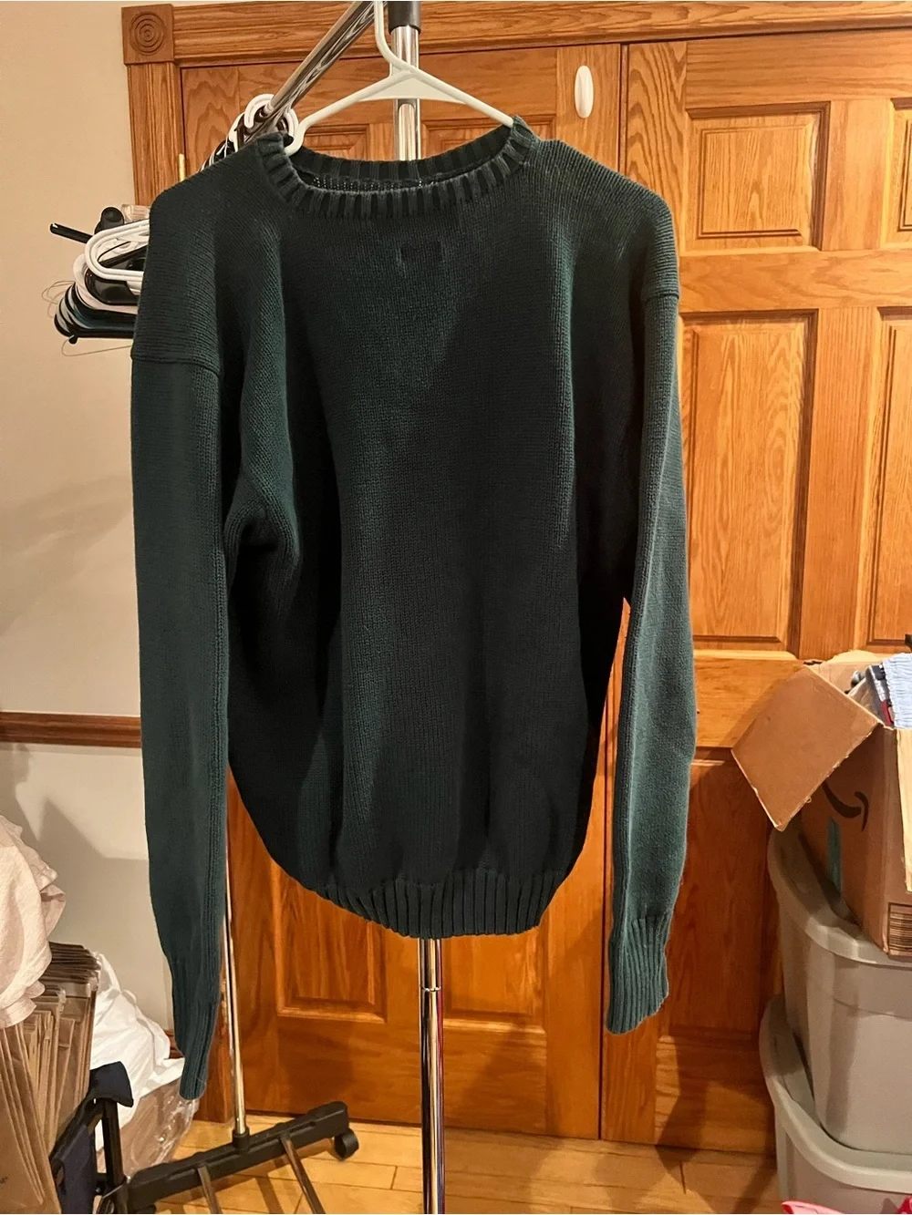 Polo Ralph Lauren - Men's Dark Green Crewneck Sweater